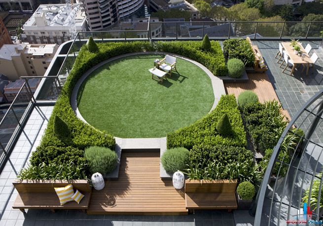 Сады на крышах Cityapartment4