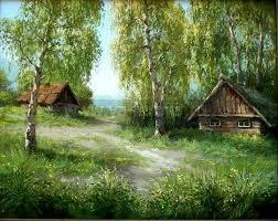 село, русская деревня