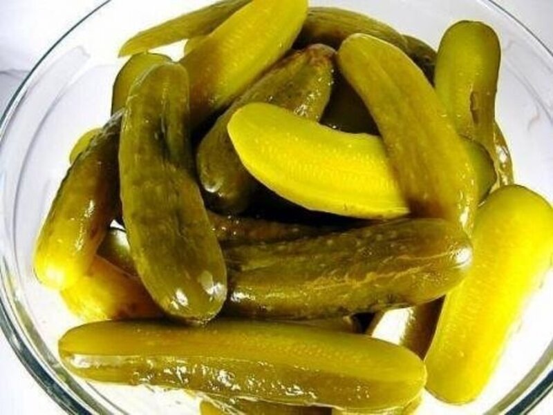 Бочковые хрустящие огурчики