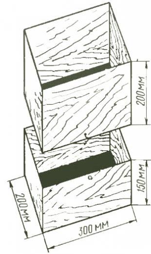 Разъемный ящик-растильня для выгонки салатного цикория