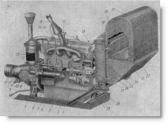 двигатель СМД-15К, рисунок