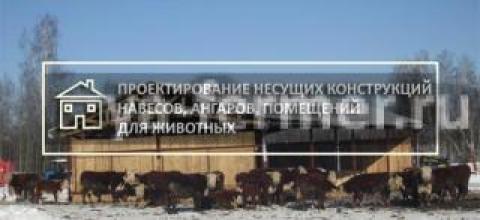 Ангар, навес, зерносклад — проект