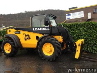 Компактный телескопический погрузчик JCB 527-55