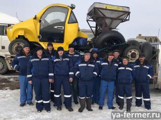 Услуги весенней подкормки озимых культур пневмоходами