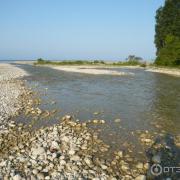 Впадение реки в Черное Море