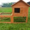 дом деревянный для кроликов